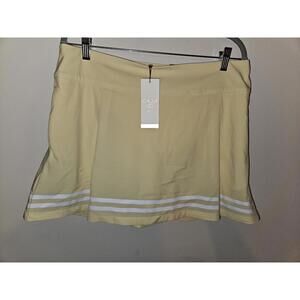 CALIA Women's TrueLight 15" Golf Side Zip Skort size 14, Panna Cotta.. BNWT